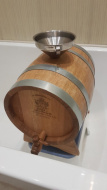 Отзыв: Бочка дубовая СТАВБОНДАРЬ, 5 л с краном + воск, — Бочка просто супер - высочайшего качества!